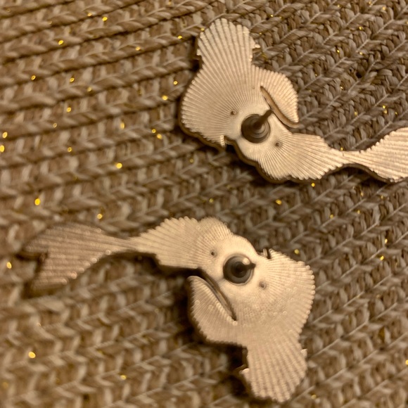 Koi fish enamel pins Yin yang - set of 2 - Picture 5 of 7